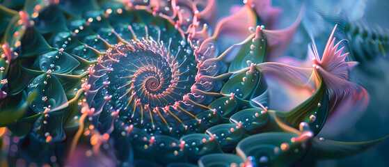 abstract fractal background