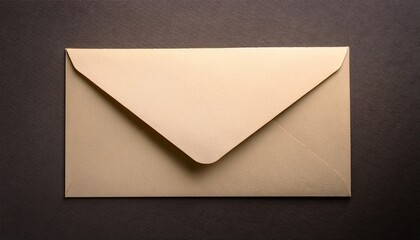 blank cream colored envelope