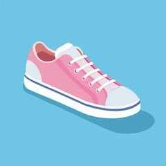 sport shoes vector illustration
