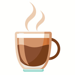 cup of coffee with heart