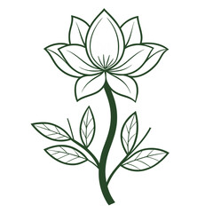 abstract floral ornament