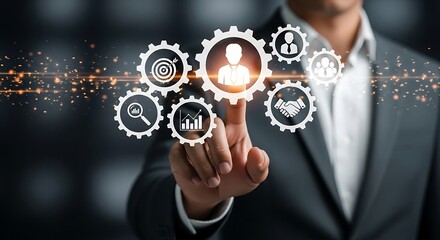 Business success through teamwork and strategy