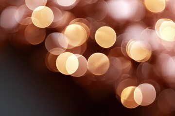 Soft bokeh light background with warm tones