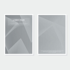 Creative modern abstract cover page design