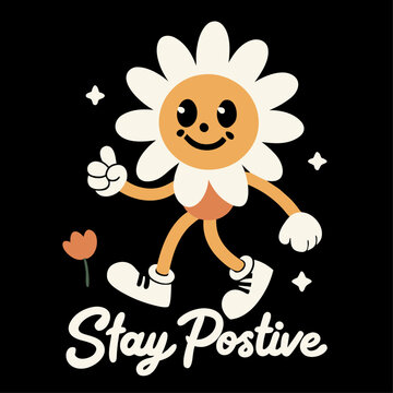 A cheerful mascot character design rendered in a bold keith haring inspired artistic style featuring vibrant colors