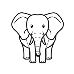 funny elephant cartoon