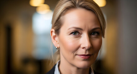 Confident businesswoman portrait professional headshot corporate executive leadership success ambition career woman female entrepreneur management