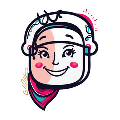 menopause vector illustration white background