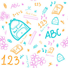 back to school background 