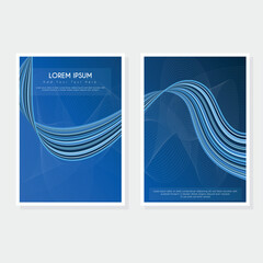 Creative modern abstract cover page design