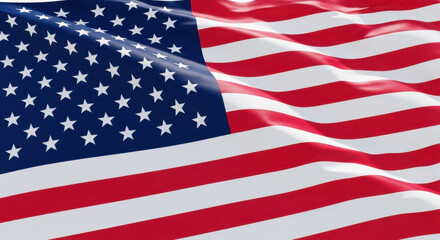 Fototapeta premium American flag usa flag waving flag stars and stripes patriotic symbol national pride united states america