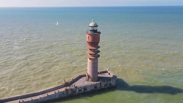 Feu de St Pol &agrave; Dunkerque (France
