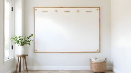 Minimalist Wall Planner Table for Organized Modern Spaces