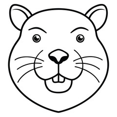 vector illustration of a tiger