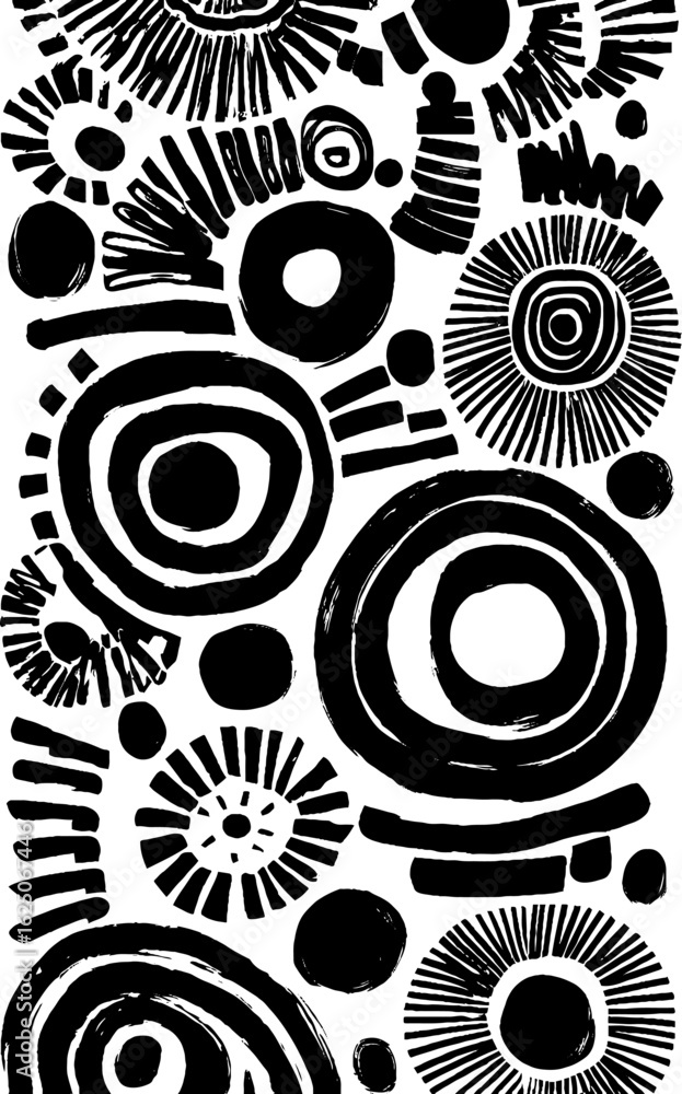Aufkleber abstract steampunk design with mechanical gears and cogs for artistic backgrounds