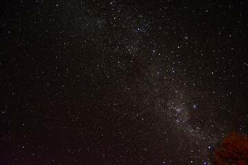 Stunning Night Sky with Stars and Milky Way