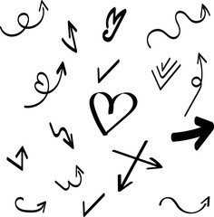 Seamless pattern with a colorful heart design on a white background for a wallpaper or valentine's day illustration