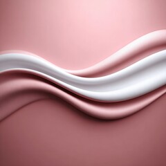 Obraz premium Abstract waves in pastel colors soft background wallpaper flowing pattern design minimalist concept