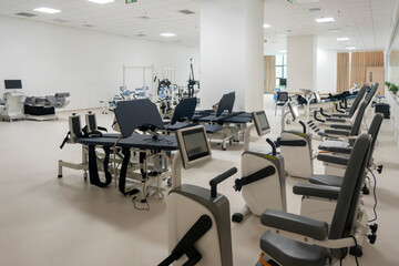 Medical equipment in rehabilitation centers