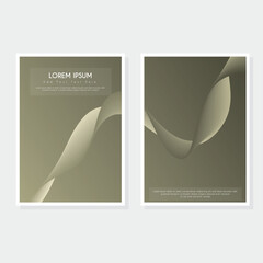 Creative modern abstract cover page design