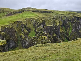 Fjadrargljufur Fjädrar-Schlucht Island - schönste Schlucht / Canyon