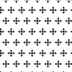 New creative seamless  pattern with shapes