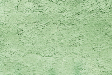 Beautiful green cement background with unique texture