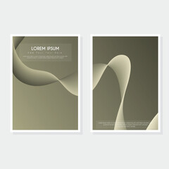 Creative modern abstract cover page design