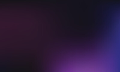 Abstract gradient background with deep purple and blue color transitions creates a modern and elegant visual effect for design projects