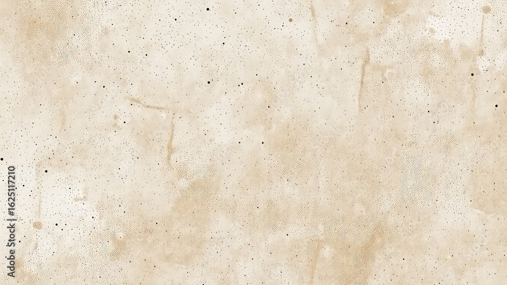 Poster neutral toned surface with specks and marks creating a textured and slightly aged backdrop
