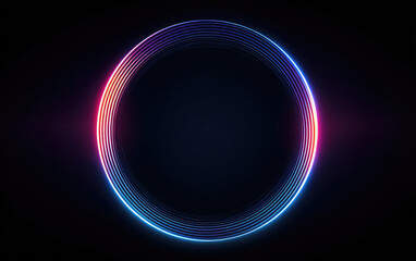 Obraz premium Quantum Circle