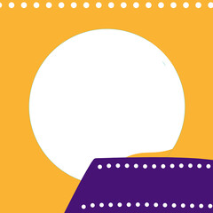 Design illustration twibbon template design film decoration 