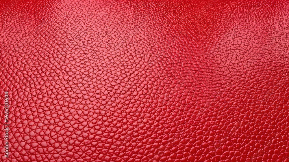 Aufkleber crimson-colored leather texture with an intricate design featuring a small repeated pattern that evo
