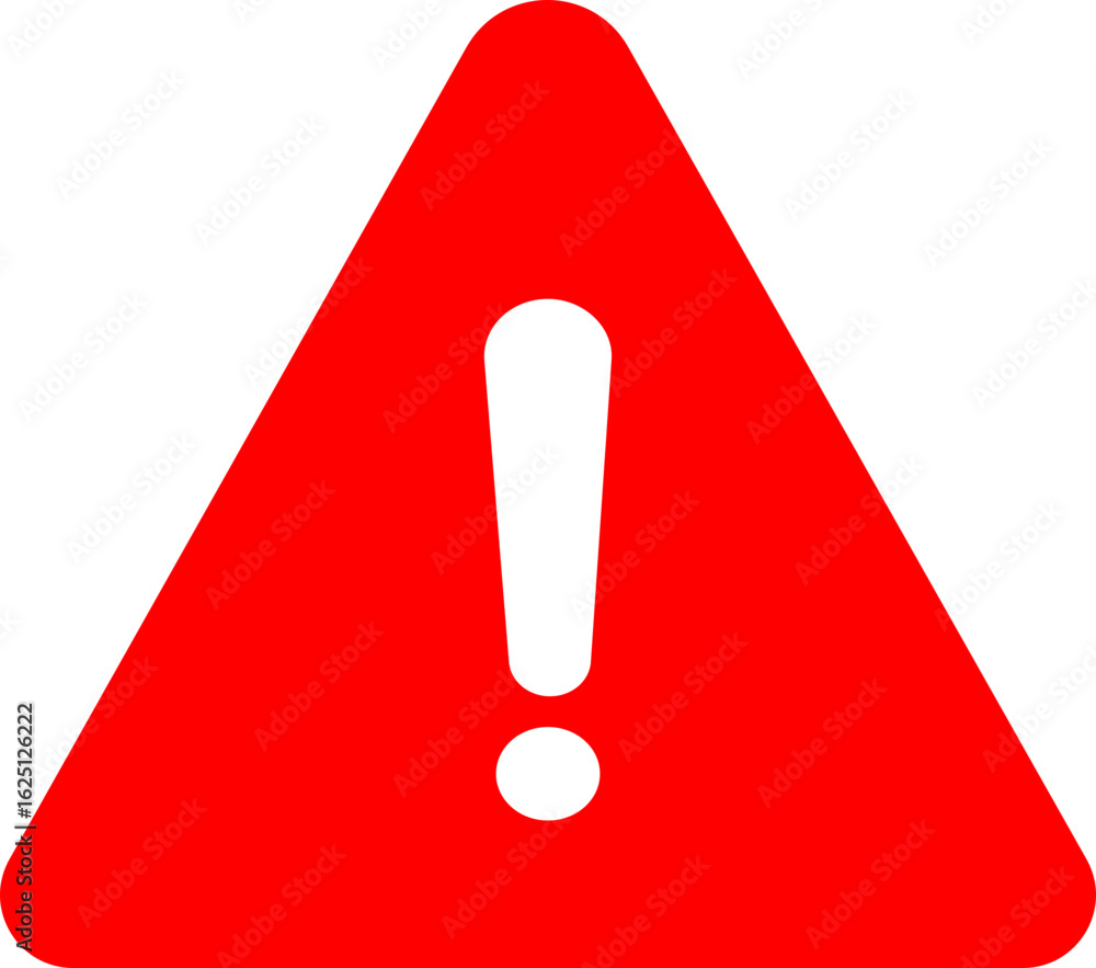 Aufkleber danger and warning sign icon. attention vector , yellow, red and black fatal error message element, 