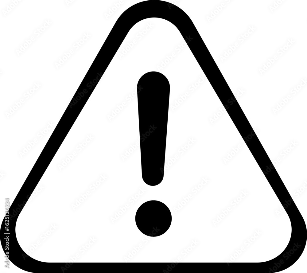 Poster danger and warning sign icon. attention vector , yellow, red and black fatal error message element, 
