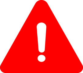 Danger and Warning sign icon. Attention vector , yellow, red and black fatal error message element, exclamation mark icon vector.Warning sign with an exclamation point.Danger triangle vector icon.