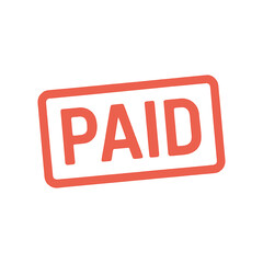 colored icon seal paid vector on white background
Vector color illustration icon