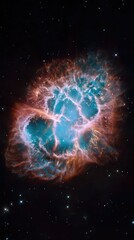 Obraz premium Colorful Nebula In Deep Space