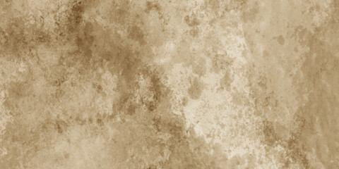 Abstract brown color paper texture design and Light gold concrete background texture wallpaper. old wall stone for soft yellow distressed grunge background.