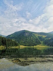 mountain lake in the mountains
