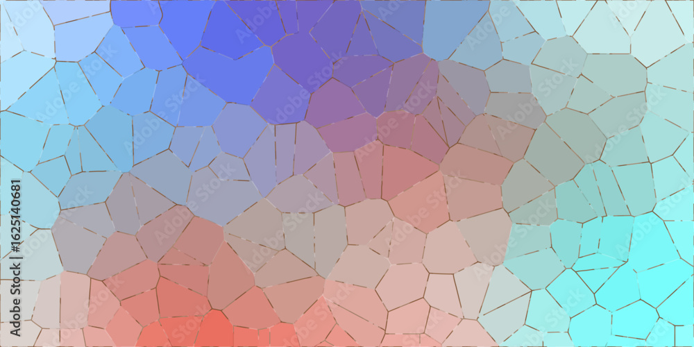 Poster rainbow vector polygon abstract layout. a vague abstract illustration with gradient.modern geometric