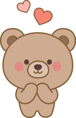 teddy bear with heart