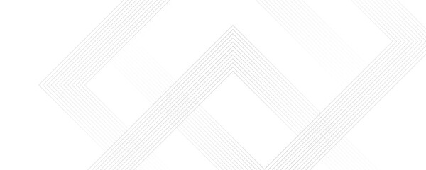 Abstract white and gray color geometric dynamic lines pattern transparent background design.
