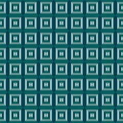 Geometric Triangle Square Illusion Seamless Repeat Pattern Illustration Art