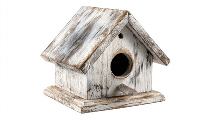 Rustic Wooden Birdhouse