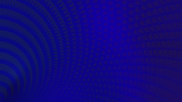 Blue navy background showcases a radial design with darker lines and dots for depth.