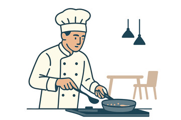 An expertly skilled chef is creating delicious chocolate confections with great skill