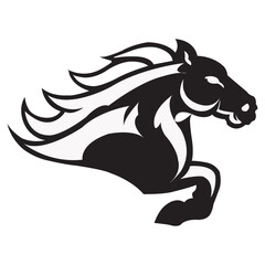 Horse vector art design