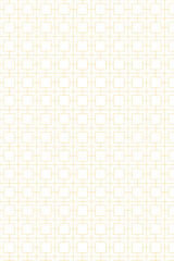 Seamless geometric square pattern with yellow lines on white background – minimal, modern, repeating grid for wallpaper, textile, packaging, and digital design projects
