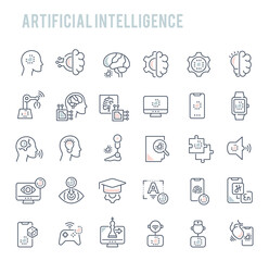 Business related line icons, meeting, cooperation, support, collaboration, partnership illustration, vector, iconslifehack